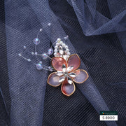 H M 2745 FLOWER WITH PEARL