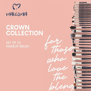 MAKEZMIA CROWN COLLECYION SET OF33 MAKEUP BRUSH