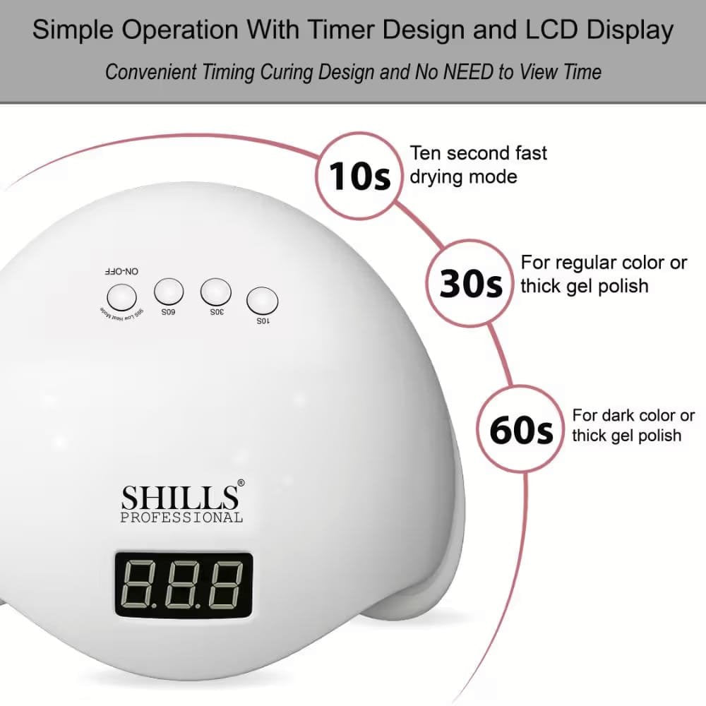 SHILLS UV LED NAIL LAMP WITH STAND