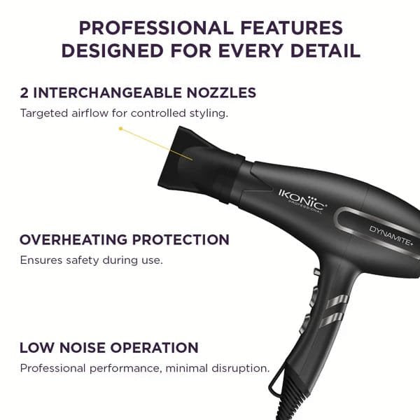 IKONIC PROFESSIONAL HAIR DRYER DYNAMITE+