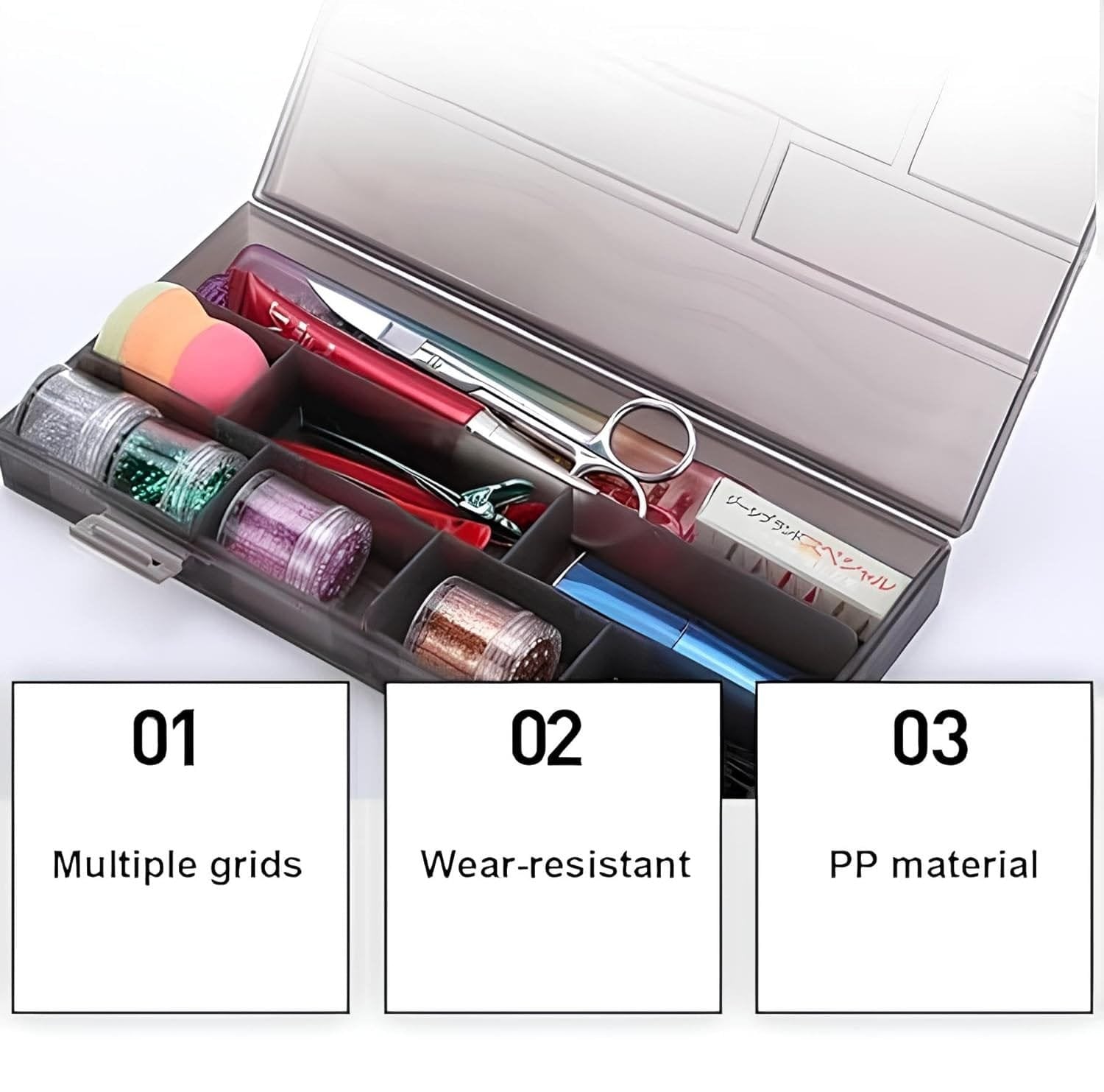 HECTOR BEAUTY ACCESSORY BOX PIN ORGANISER HT-POB 117
