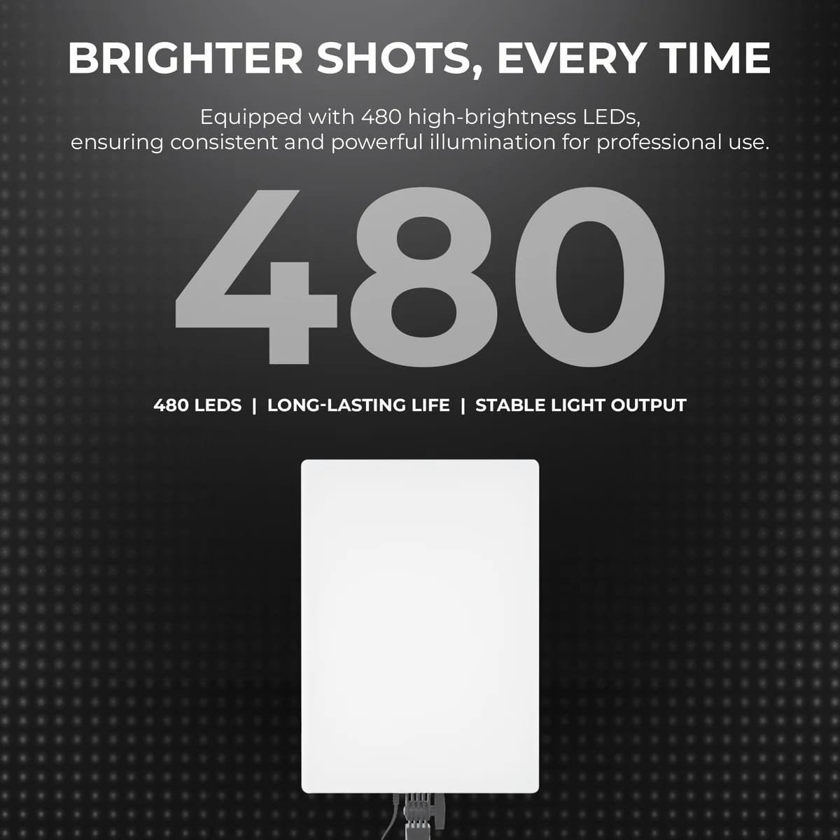 DIGITEK 19 BI COLOR LED PANEL LIGHT WITH INFRARED REMOTE 80W DPL019( LIGHT ONLY )