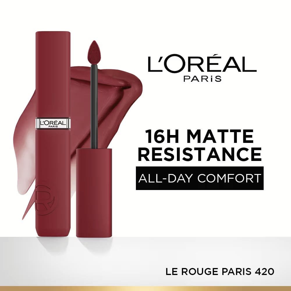 LOREAL PARIS INFALLIBLE MATTE RESISTANCE LIQUID LIPSTICK 5ML