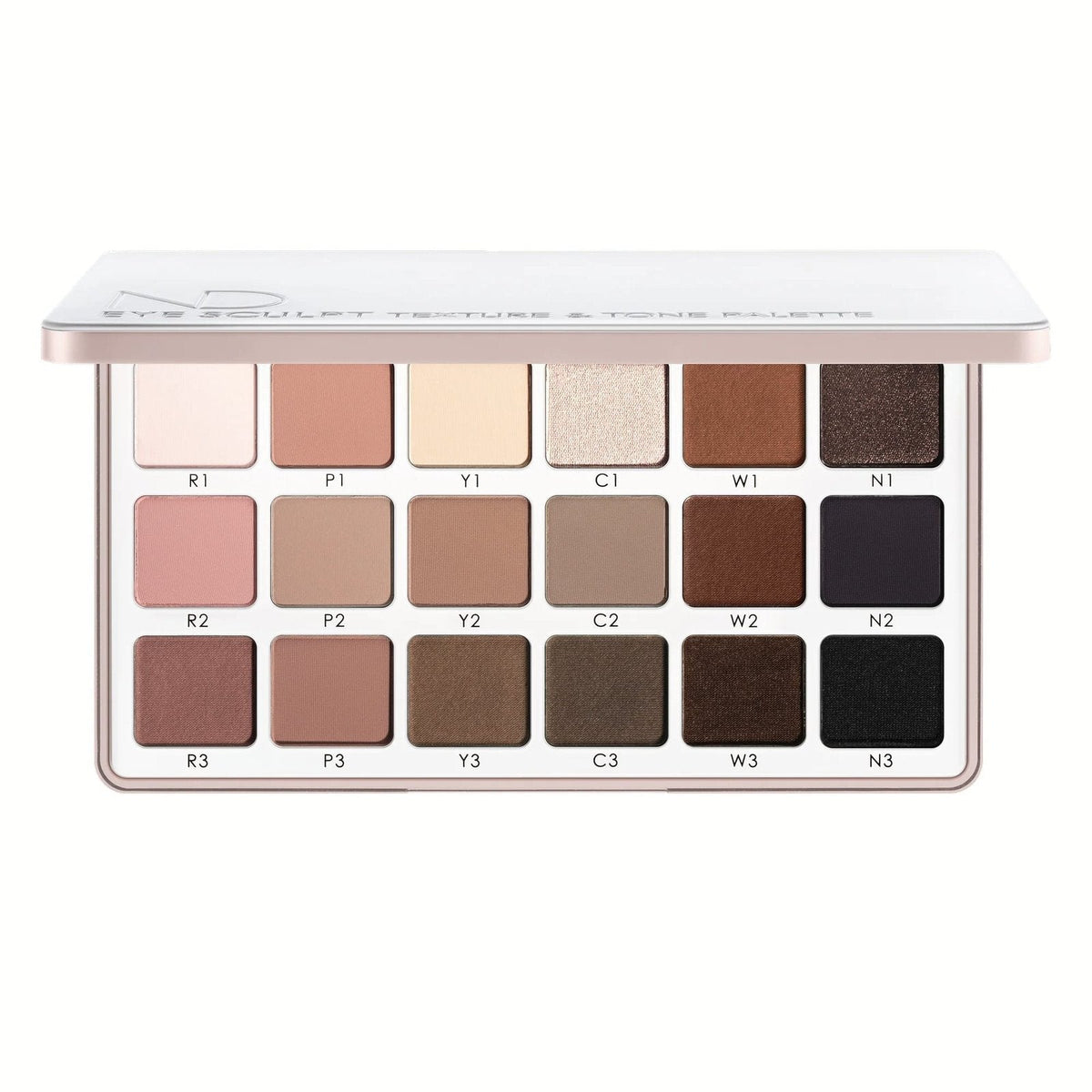 NATASHA DENONA EYE SCULPT TEXTURE & TONE PALETTE - SOFT - 19G