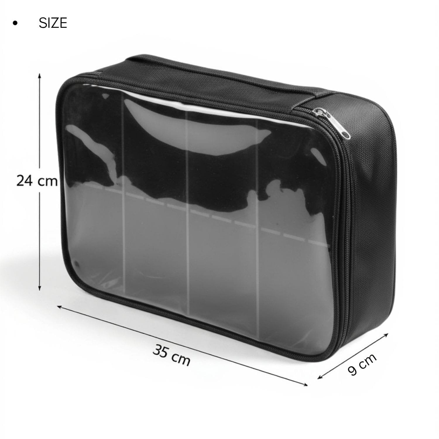 DETACHABLE ACRYLIC ORGANIZER 24*33*10 CMS