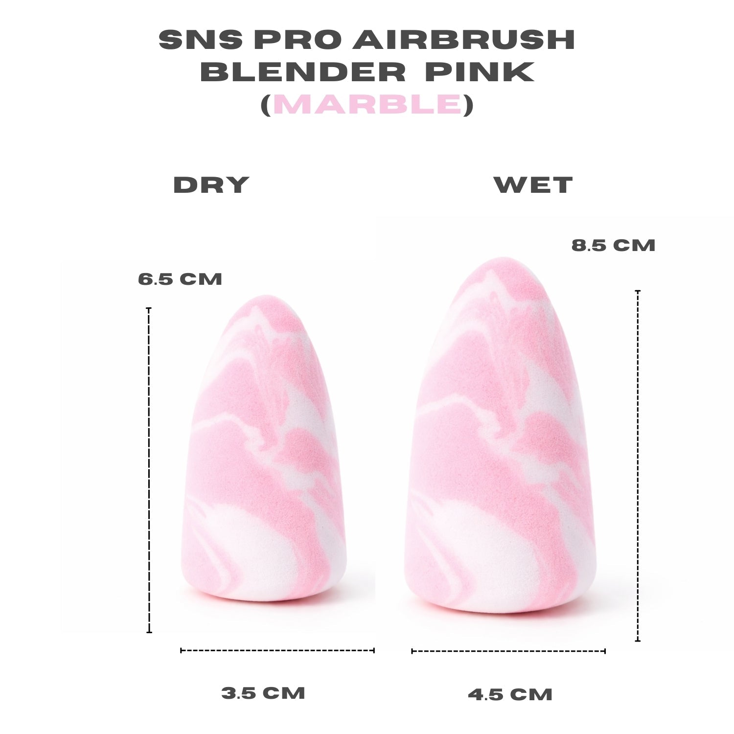 SNS PRO AIRBRUSH MARBLE BLENDER - PINK