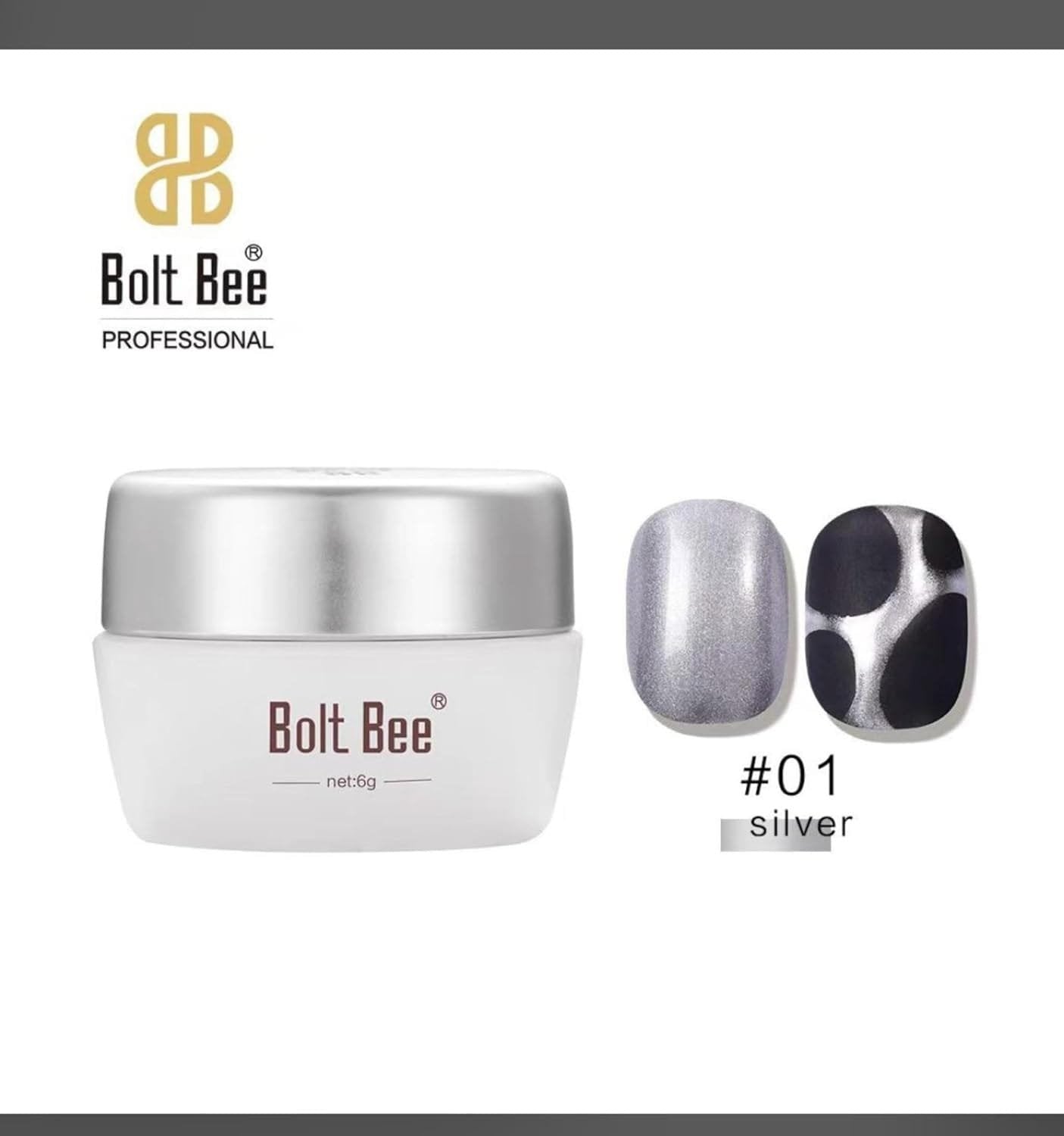 BOLT BEE METALIC PAINT GEL 6GMS