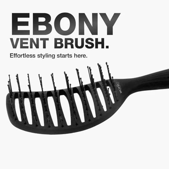 IKONIC EBONY COLLECTION VENT PADDLE BRUSH