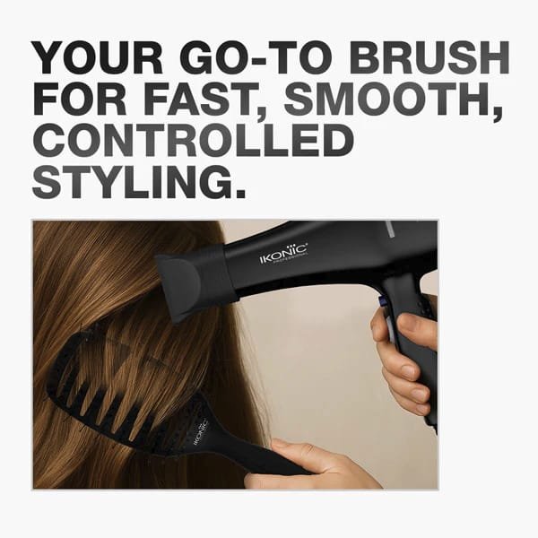 IKONIC EBONY COLLECTION VENT PADDLE BRUSH