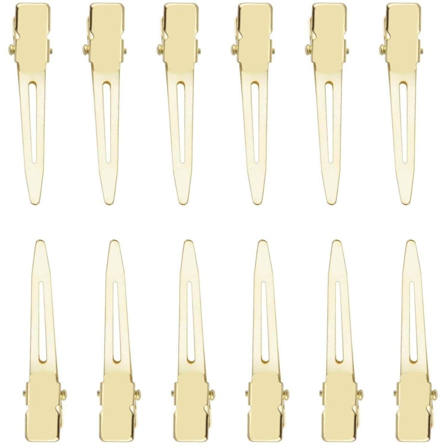 GOLD SECTION CLIPS 12 PCS SET