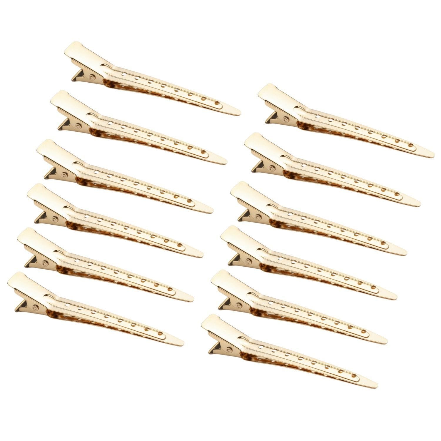 GOLD SECTION CLIPS 12 PCS SET