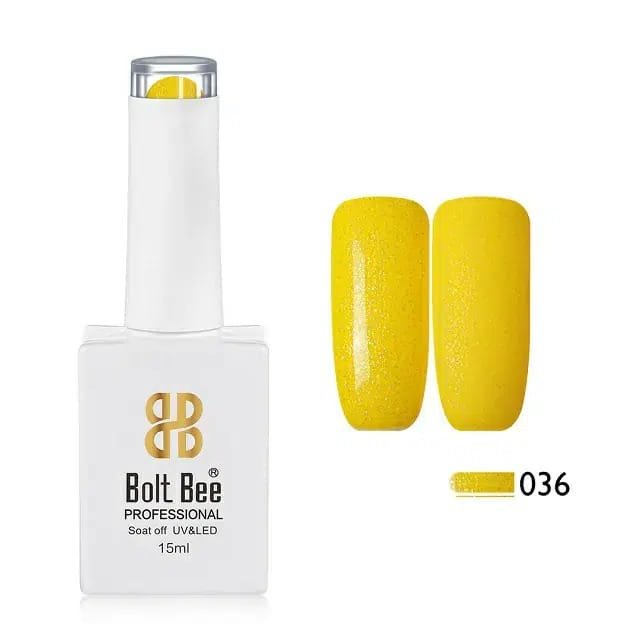 BOLT BEE GEL NAIL POLISH REGULAR SHIMMERS 15ML