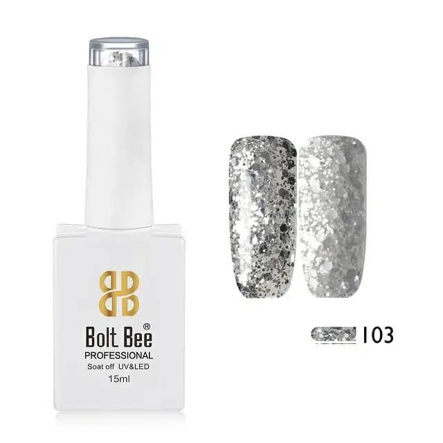 BOLT BEE GEL NAIL POLISH REGULAR SHIMMERS 15ML
