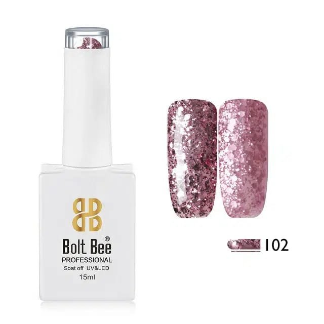 BOLT BEE GEL NAIL POLISH REGULAR SHIMMERS 15ML