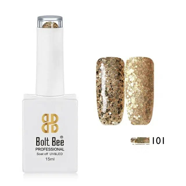 BOLT BEE GEL NAIL POLISH REGULAR SHIMMERS 15ML