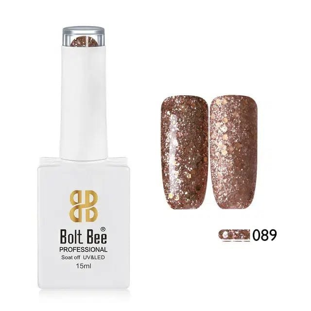 BOLT BEE GEL NAIL POLISH REGULAR SHIMMERS 15ML