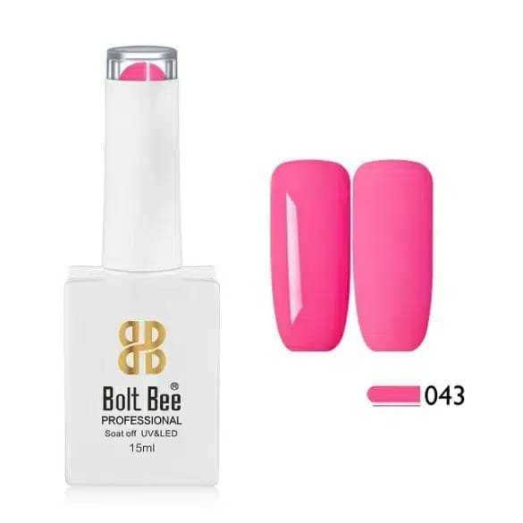 BOLT BEE GEL NAIL POLISH PASTEL SERIES 15ML NEON