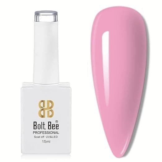 BOLT BEE GEL NAIL POLISH PASTEL SERIES 15ML PINKS