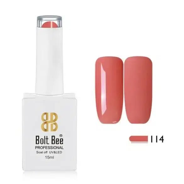 BOLT BEE GEL NAIL POLISH PASTEL SERIES 15ML PINKS