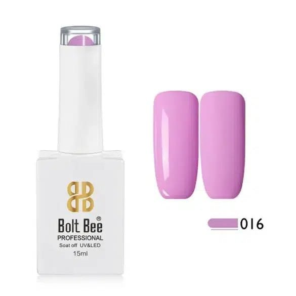 BOLT BEE GEL NAIL POLISH PASTEL SERIES 15ML PINKS