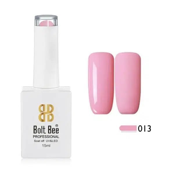 BOLT BEE GEL NAIL POLISH PASTEL SERIES 15ML PINKS