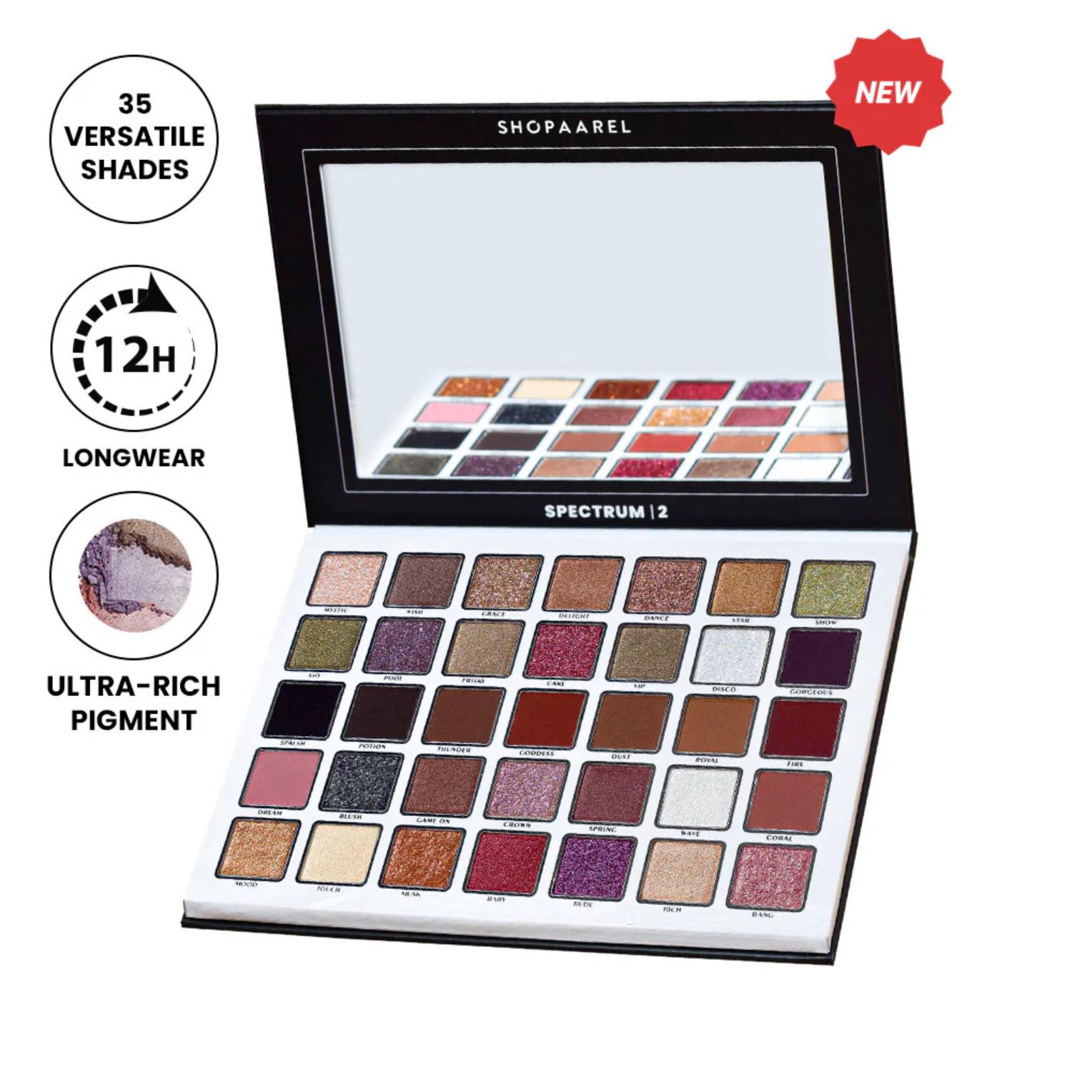 SHOPAAREL EYESHADOW PALETTE SPECTRUM-2