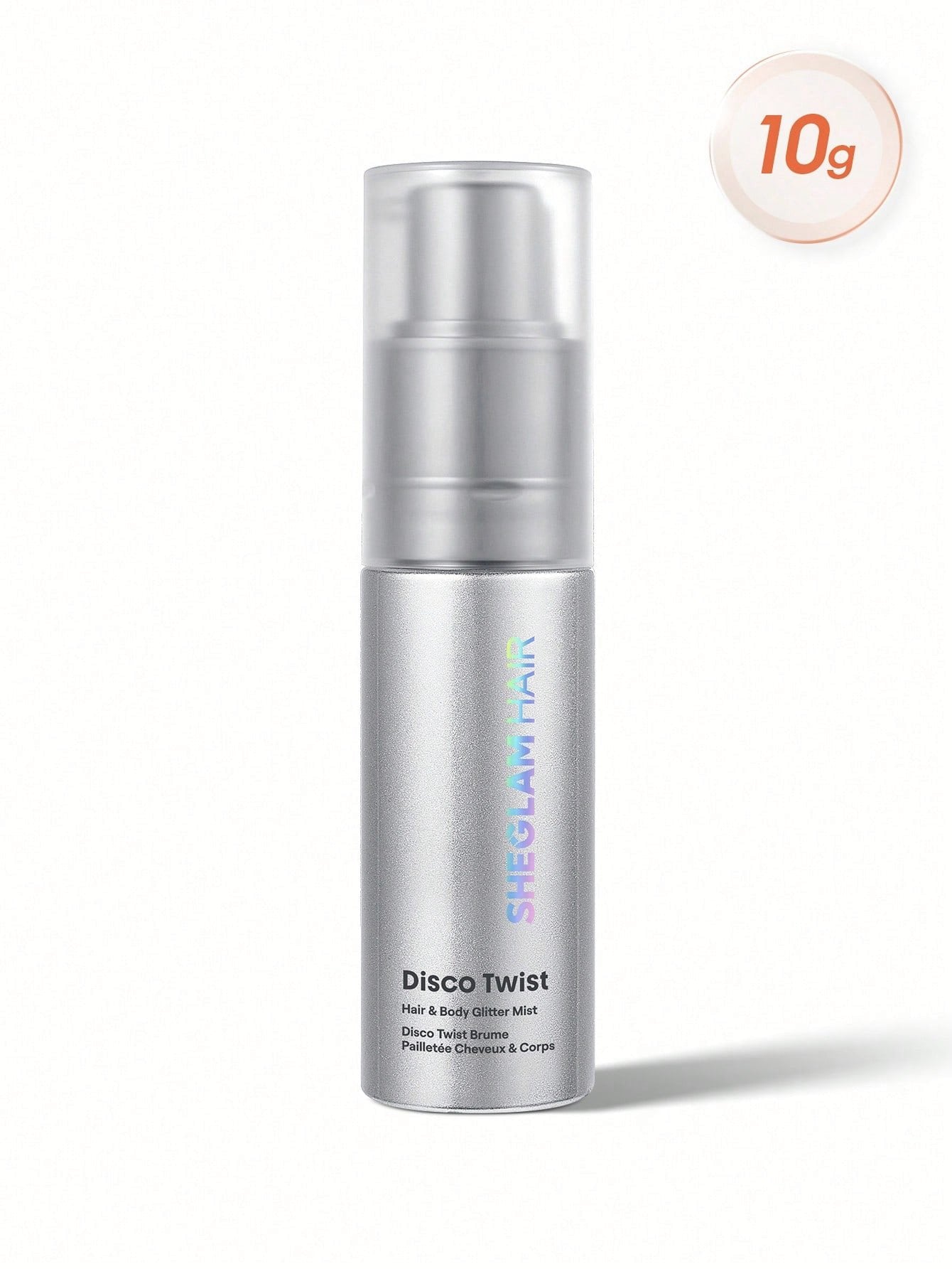 SHE GLAM DISCO TWIST HAIR AND BODY GLITTER MIST 10G