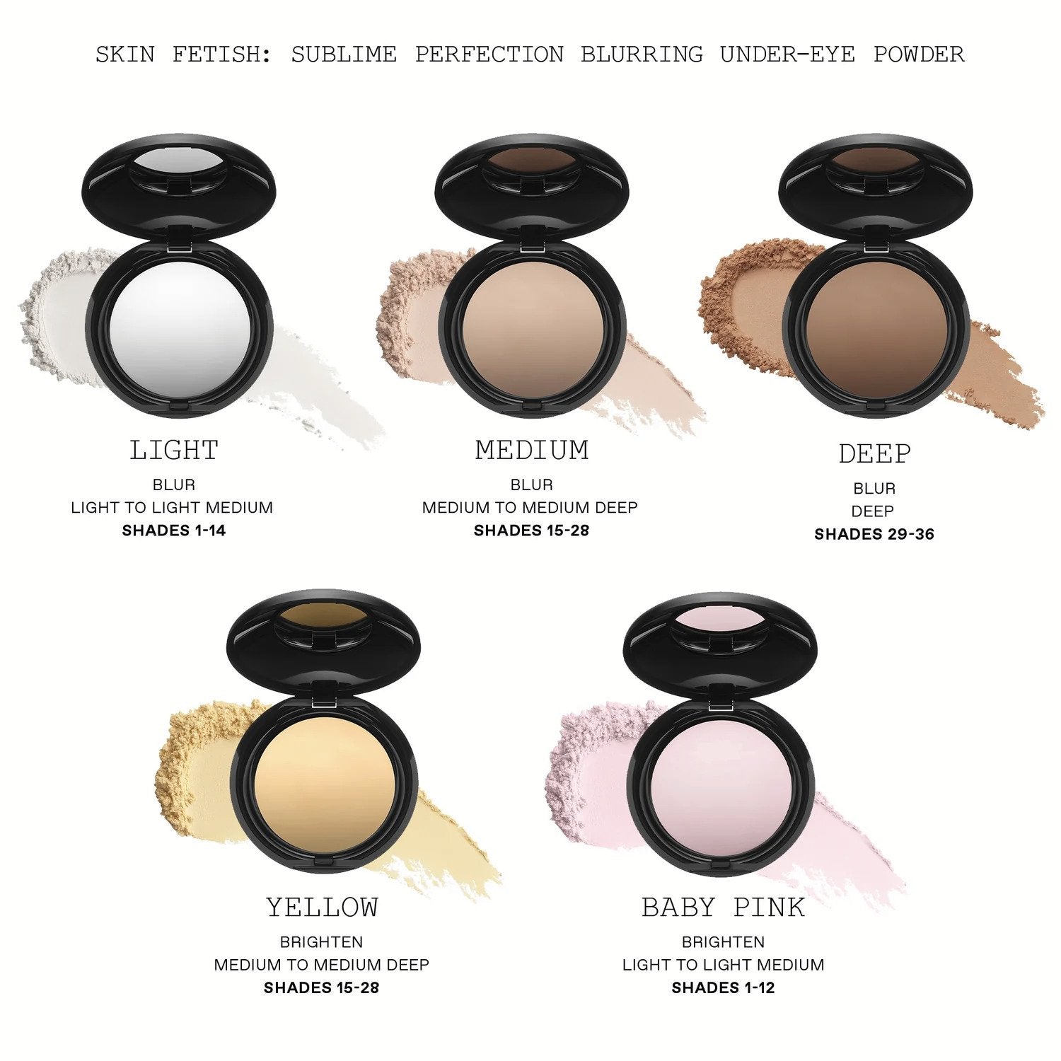 PAT MCRATH LABS SKIN FETISH UNDER EYE POWDER 4Gms