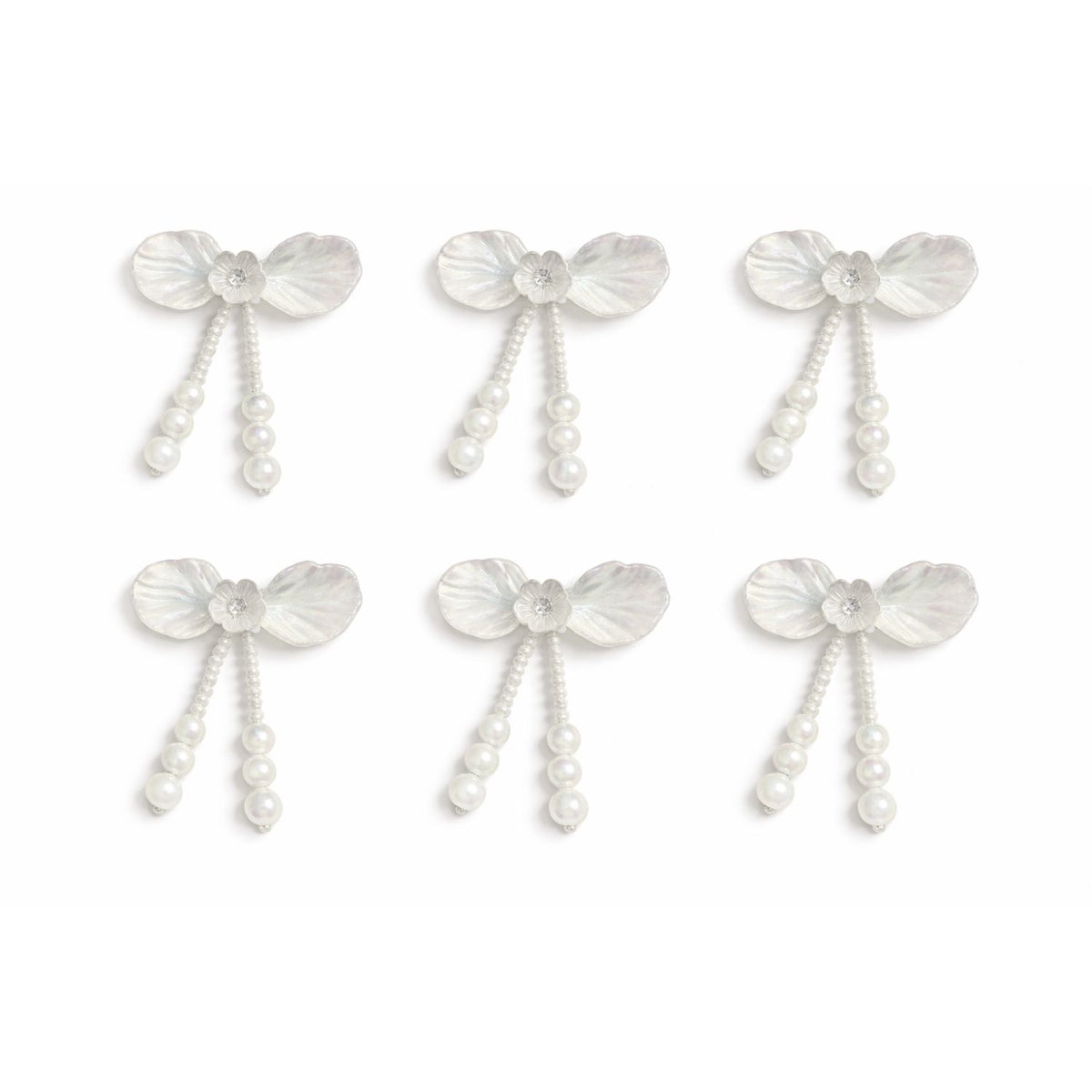 6 PCS SET SHELL BOW