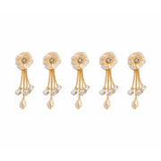 PEARL HANGING FLOWER 5PCS SET