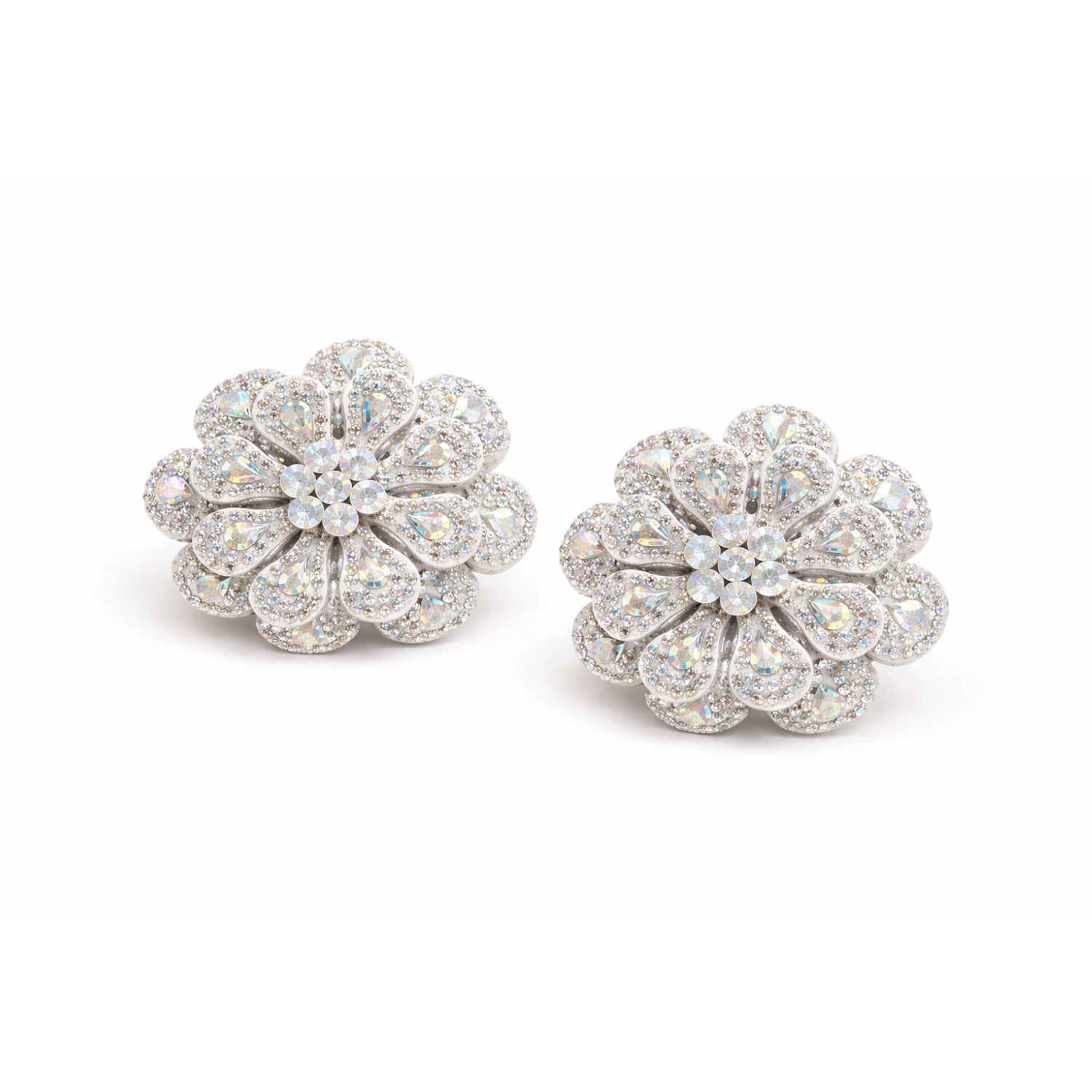 2 PCS SET RHINE STONE FLOWER(STYLE2 )