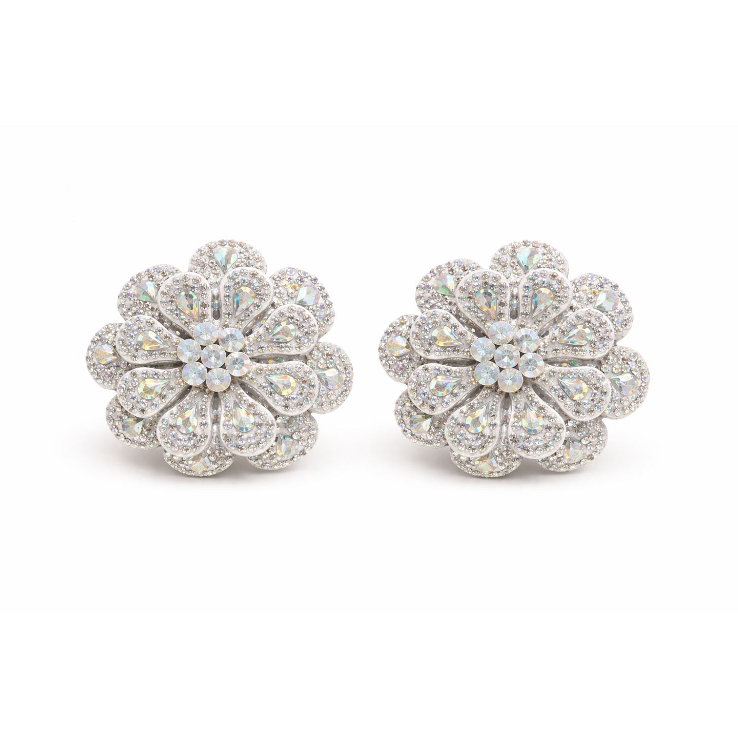 2 PCS SET RHINE STONE FLOWER(STYLE2 )