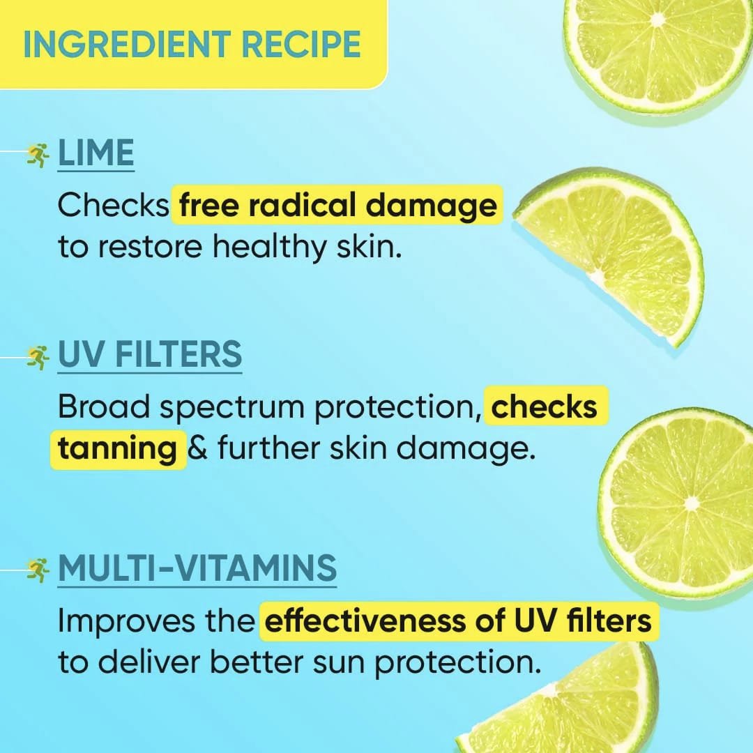 DOT & KEY LIME RUSH SWIM + SPORTS SUSNCREEN WATER RESISTANT 180 MIN SPF 50+ PA++