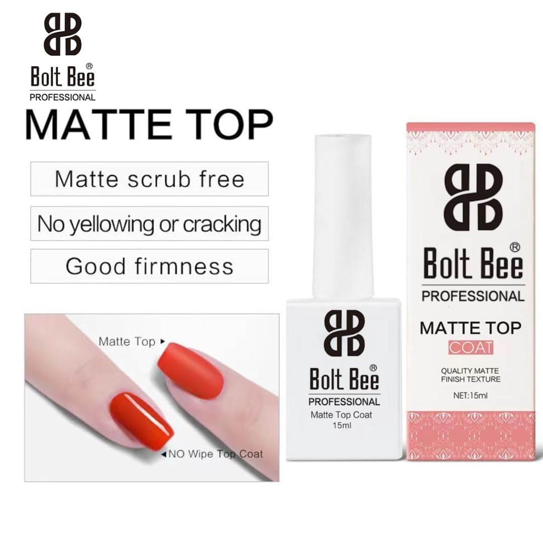 BOLT BEE VELVET TOP COAT 15ML