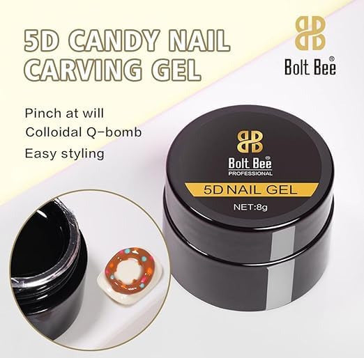 BOLT BEE 5D NAIL GEL 8GMS