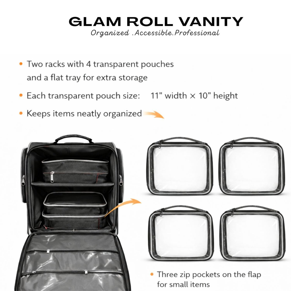 GLAM ROLL VANITY