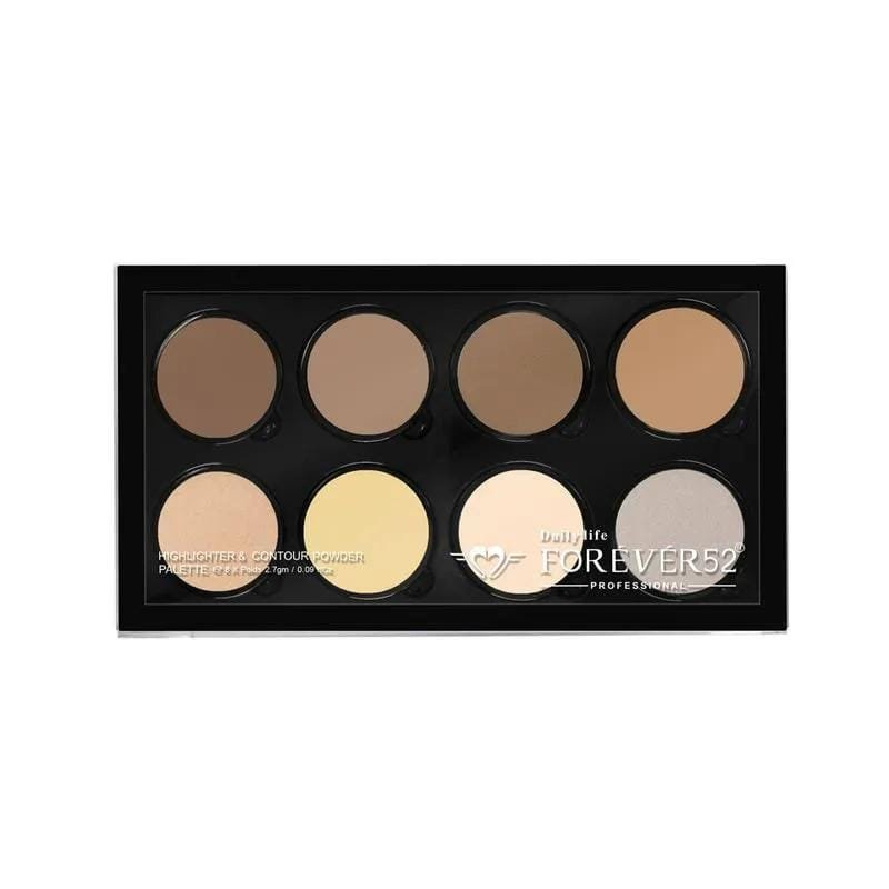FOREVER 52 FHC001 HIGHLIGHTER & CONTOUR POWDER PALETTE FHC001 (21.6g)