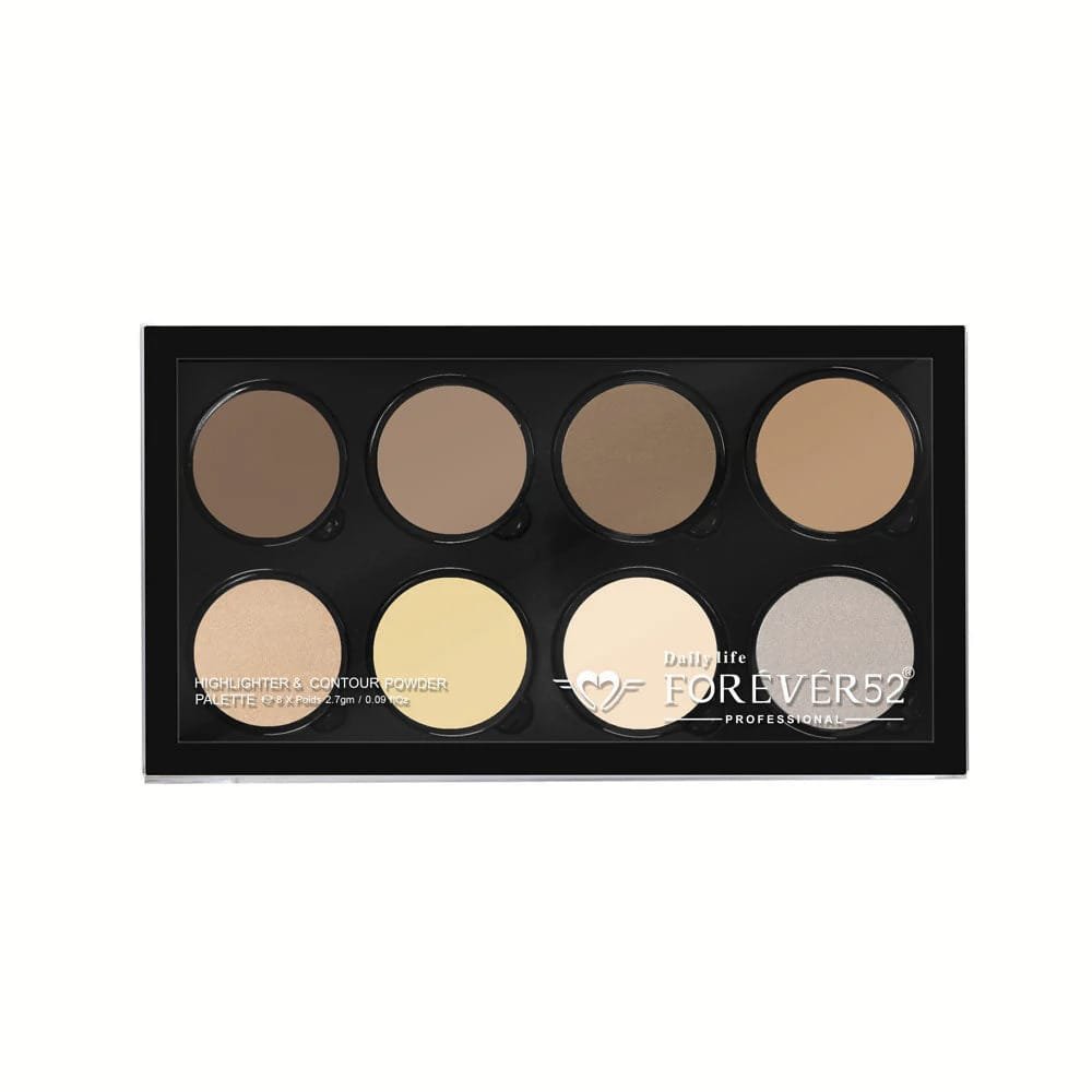 FOREVER 52 FHC001 HIGHLIGHTER & CONTOUR POWDER PALETTE FHC001 (21.6g)