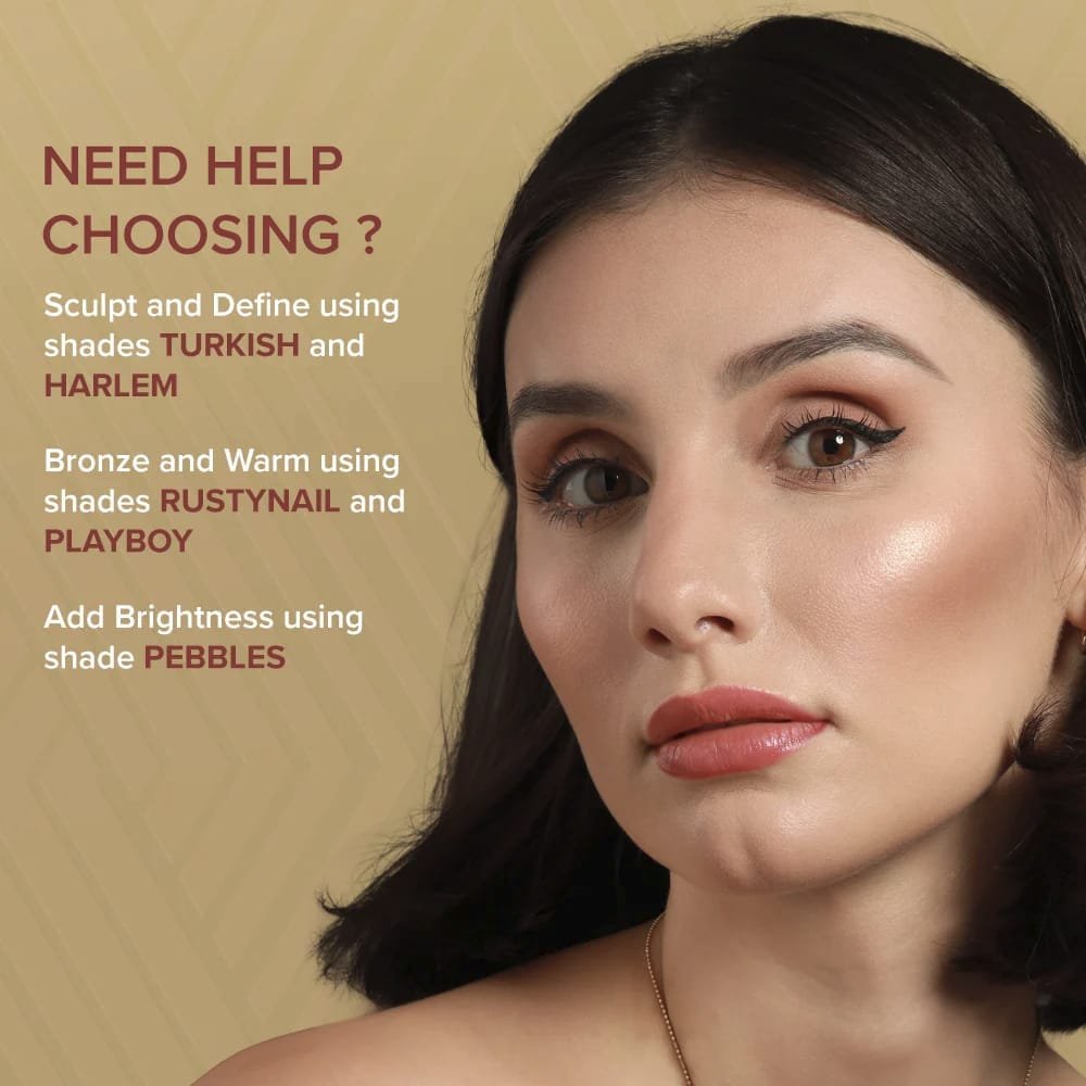 FOREVER 52 BACK STAGE ESSENTIAL HIGHLIGHTER & COUNTOUR POWDER PALETTE