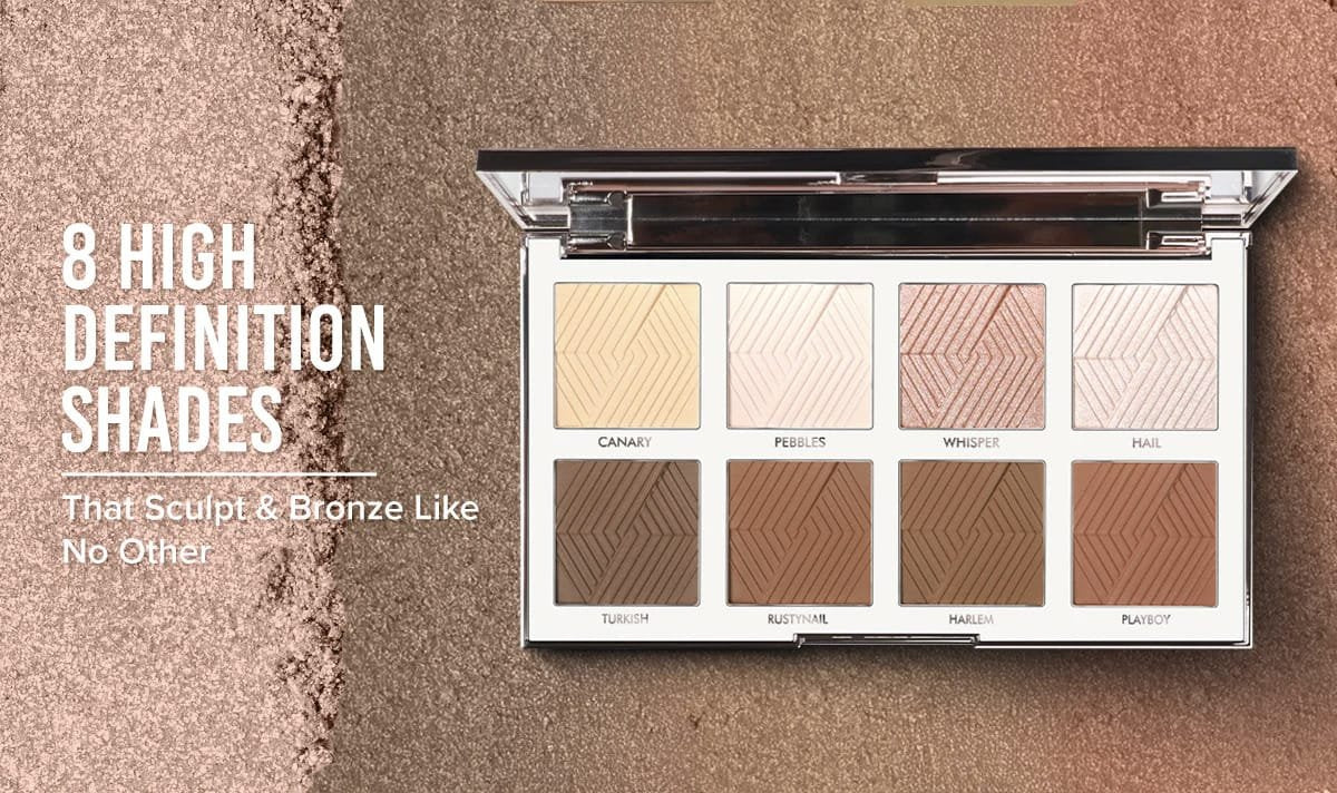 FOREVER 52 BACK STAGE ESSENTIAL HIGHLIGHTER & COUNTOUR POWDER PALETTE