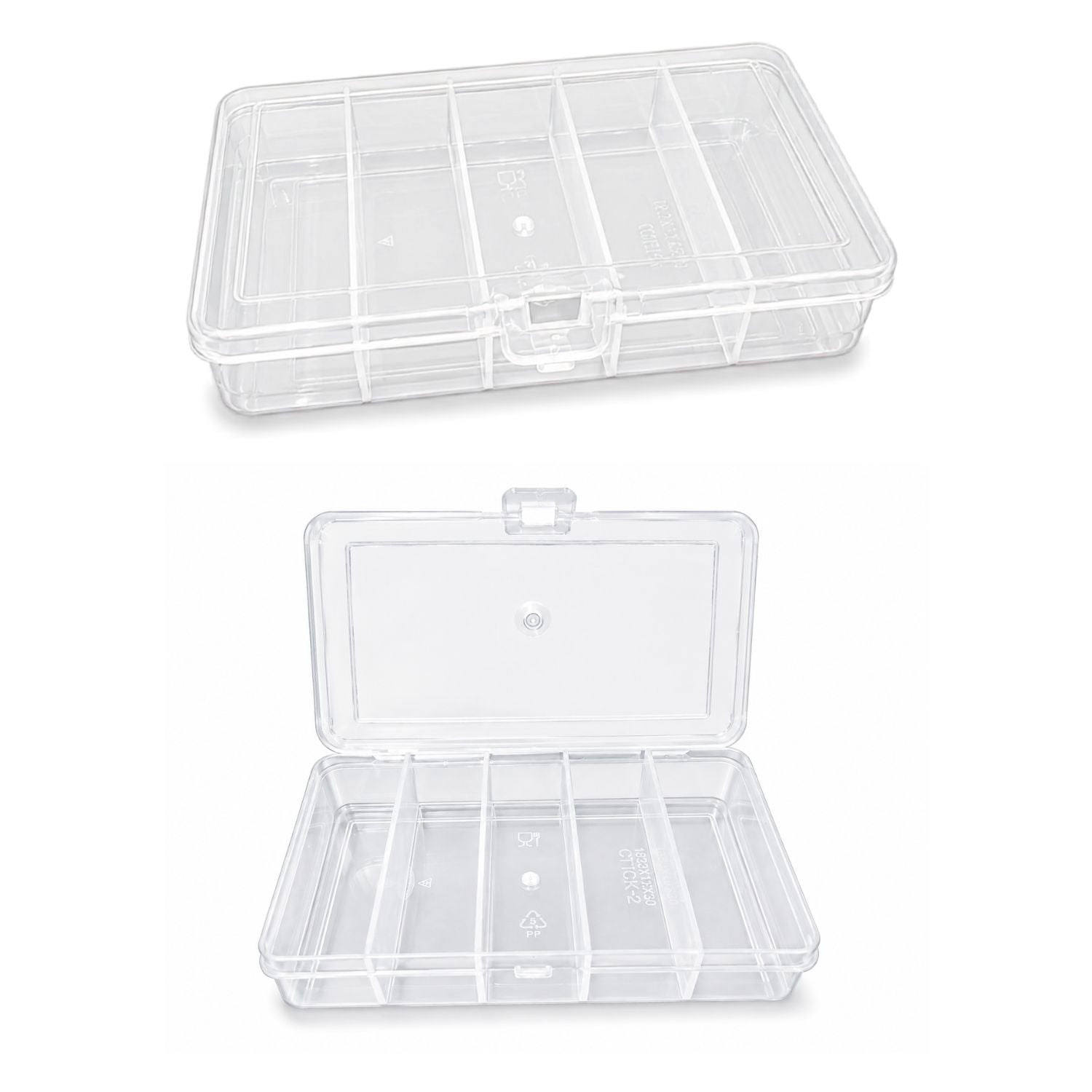 MULTI SECTION PLASTIC ORGANIZER (5 SLOTS)