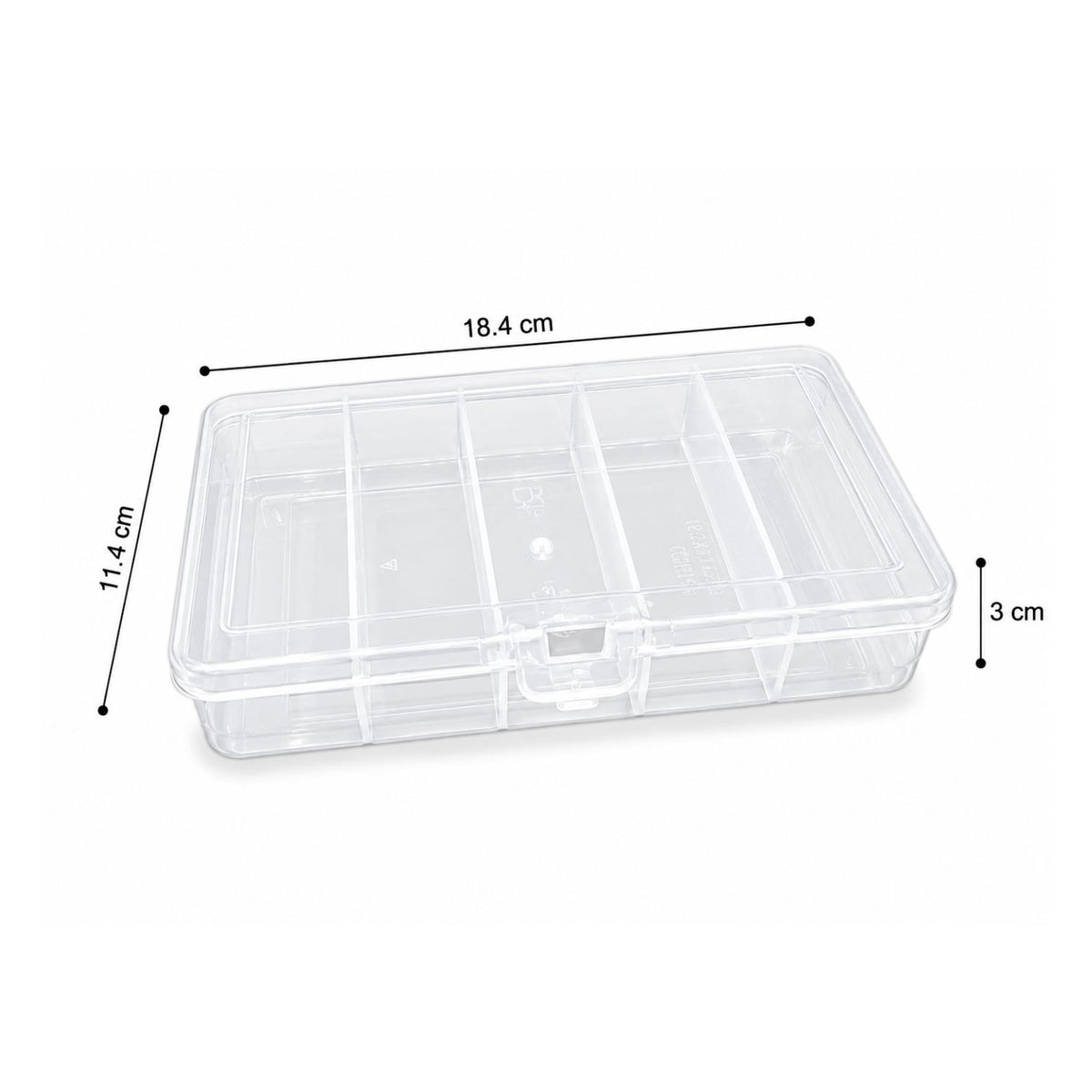 MULTI SECTION PLASTIC ORGANIZER (5 SLOTS)