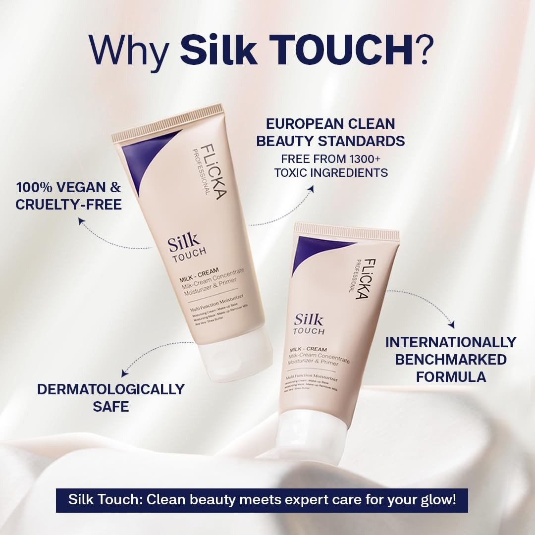 FLICKA SILK TOUCH MILK CREAM MOISTURIZER AND PRIMER 60G