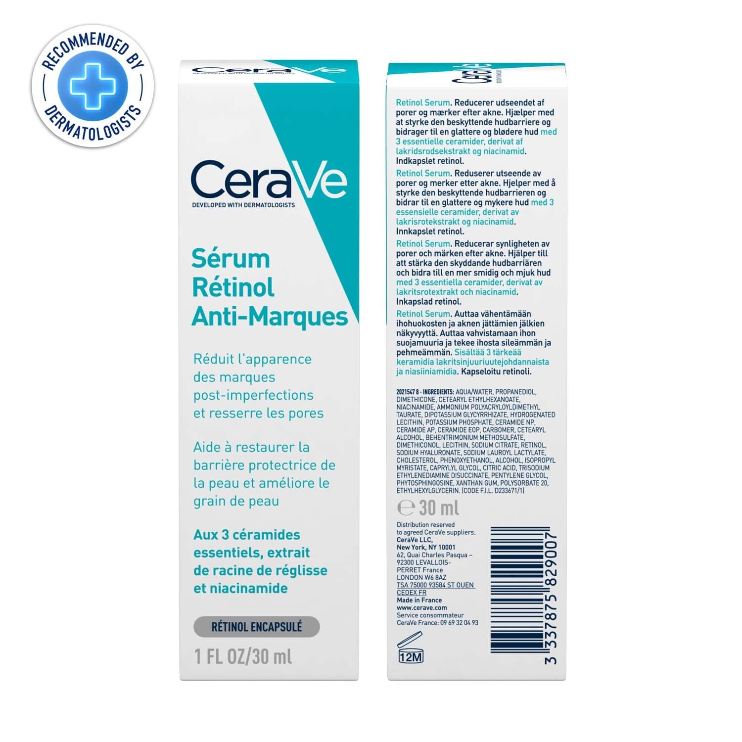 CERA VE RESURFACING RETINOL SERUM 30ML