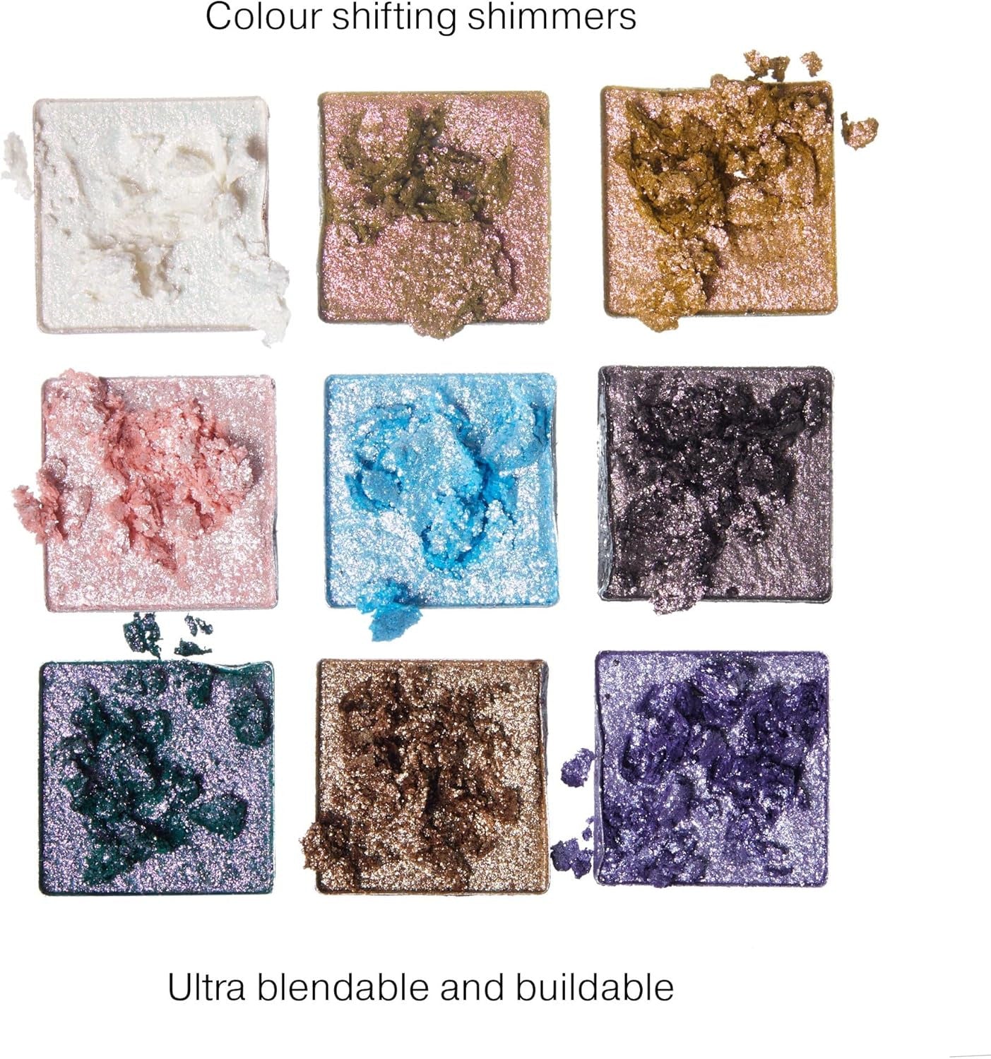 BEAUTY BAY MINI CHARMS 9 COLOUR EYESHADOW PALETTE 9*1G
