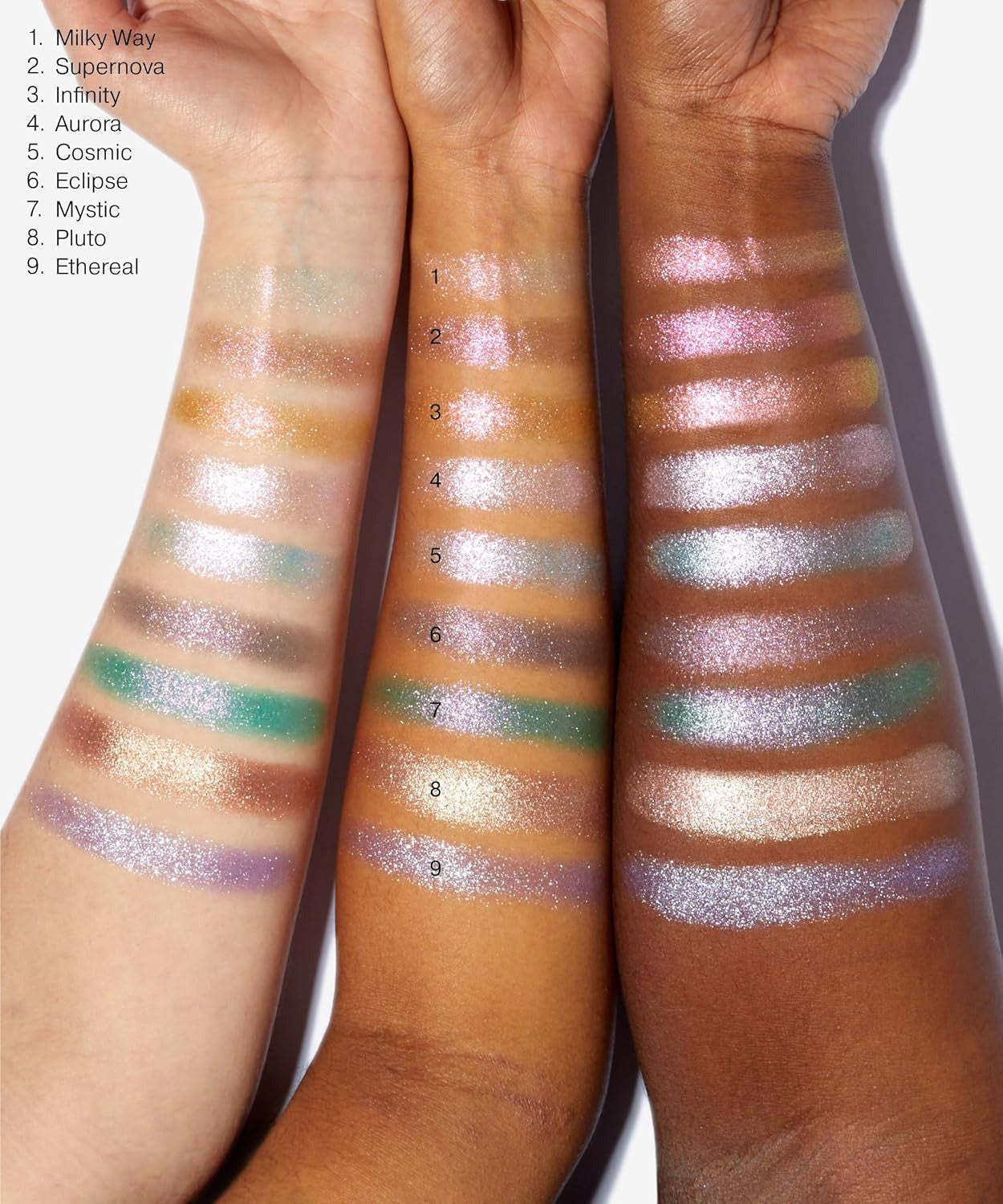 BEAUTY BAY MINI CHARMS 9 COLOUR EYESHADOW PALETTE 9*1G