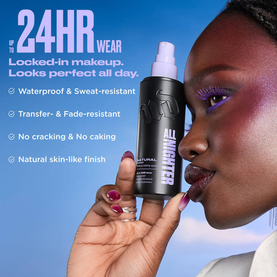 URBAN DECAY ALL NIGHTER MAKEUP SETTING SPARY TRAVEL SIZE DUO 2*30ML