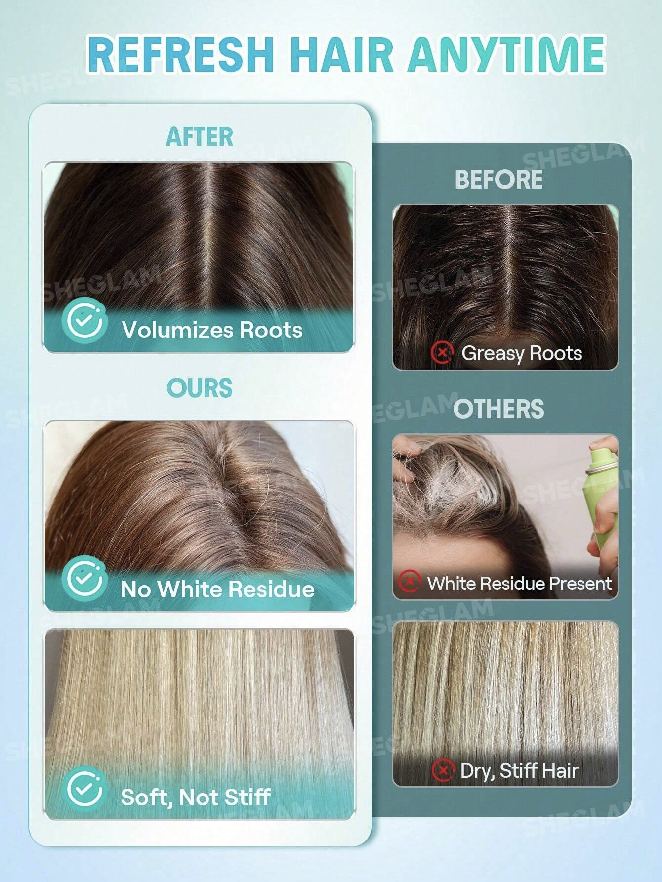 SHEGLAM MINTY FRESH AIRY DRY SHAMPOO 27G
