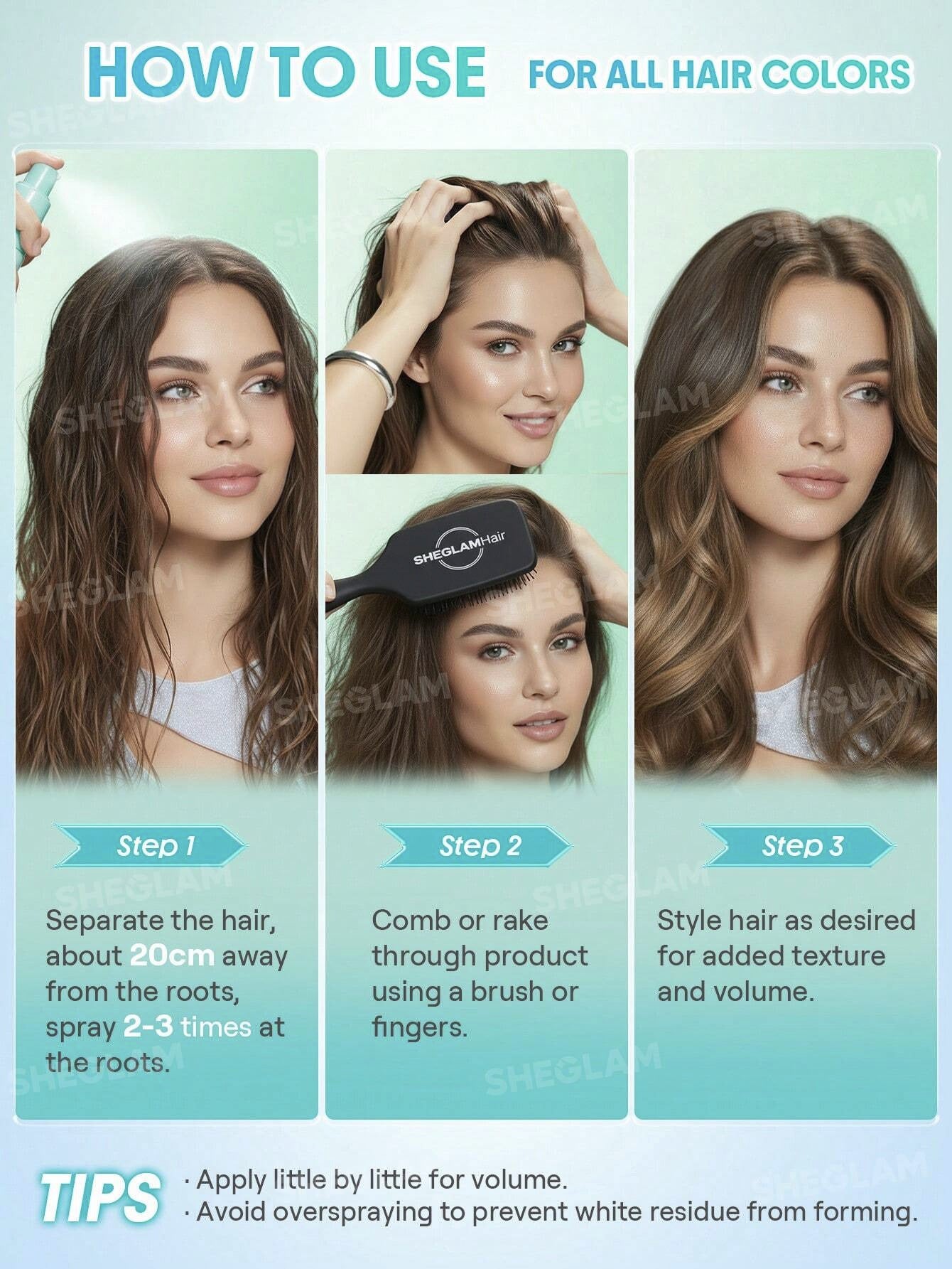 SHEGLAM MINTY FRESH AIRY DRY SHAMPOO 27G