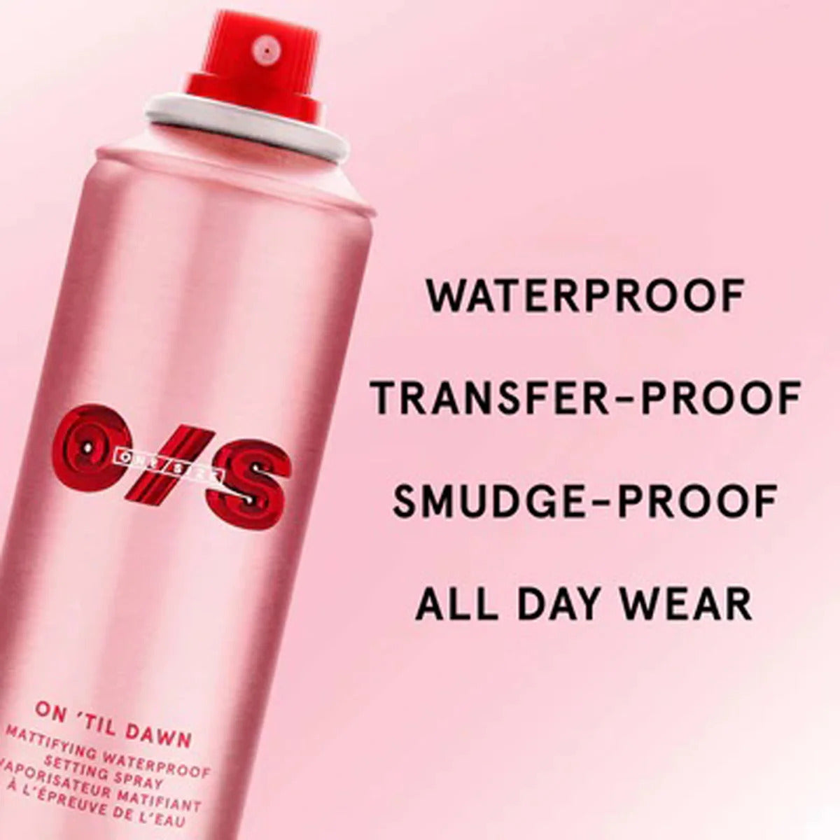ONE/SIZE ON TIL DOWN BIG & BITTY MATTIFYING WATERPROOF SETTING SPARY 46+143ML